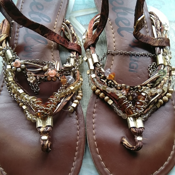 Shoes - Beaded sandals